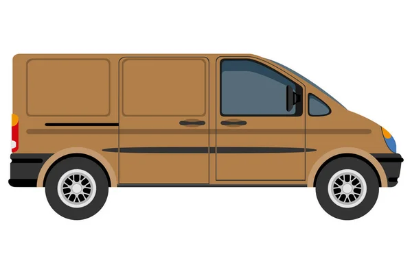 Transport Transportation Goods Passengers Flat Icon Vector Illustration Isolated White — Stock Vector