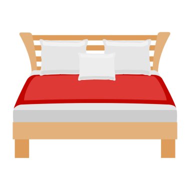 furniture for home domestic vector illustration isolated on white background