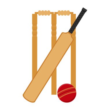 sports equipment and items for sport flat icon vector illustration isolated on white background