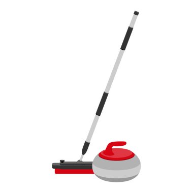 sports equipment and items for sport flat icon vector illustration isolated on white background