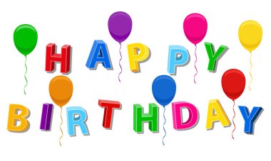 Beyaz arka plan üzerinde mutlu yıllar yazıt metin 3d hisse senedi vektör illüstrasyon izole