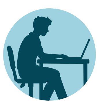 Beyaz arka planda izole edilmiş iş veya şirket vektör illüstrasyonunuz için çocukları programlama eğitim logosu kodlaması