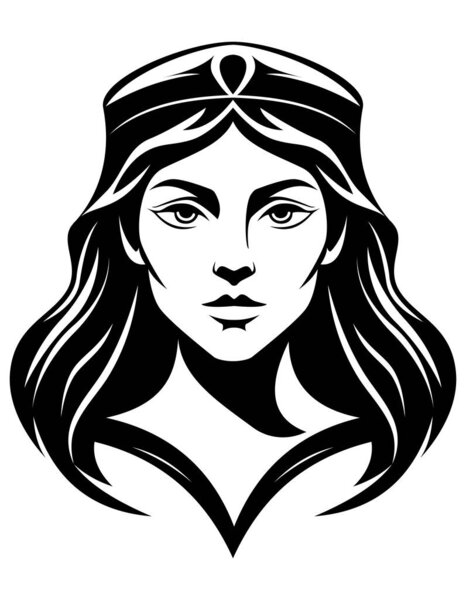 beauty salon shop logo creative and original for your business or company logotype vector illustration isolated on white background