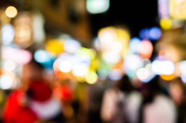 soyut sığ odak arkaplan derinliğindeki gece pazarı