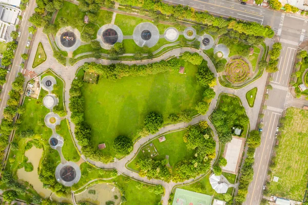 Зеленый Смешной Парк Городе Тайчжун Тайвань Азия — стоковое фото
