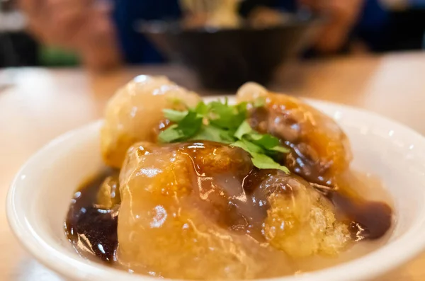 肉丸子 台湾著名的传统风味小吃 — 图库照片