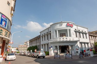 Nantou, Tayvan - 18 Aralık 2019: Nantou Kedi Bankası, Nantou, Tayvan, Asya