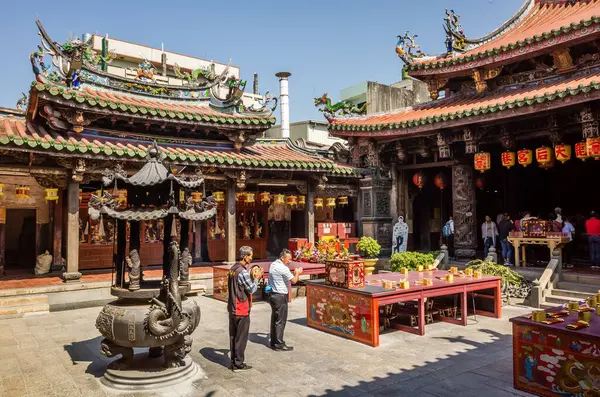 Lukang Taiwan Outubro 2019 Lukang Tianhou Temple Também Conhecido Como — Fotografia de Stock