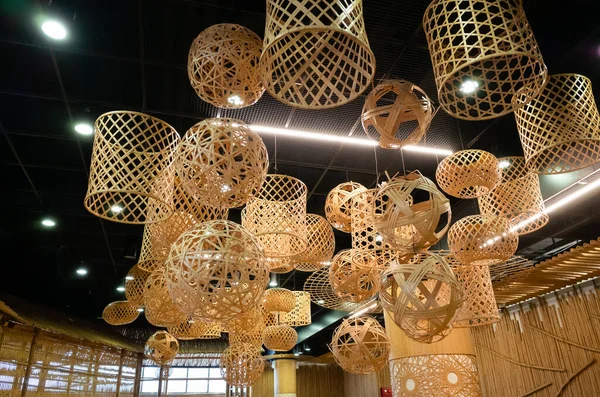 Nantou Tajwan Stycznia 2020 Słynna Atrakcja Muzeum Sztuki Bambusowej Nantou Obrazy Stockowe bez tantiem