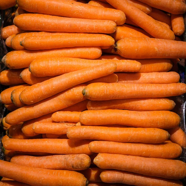 Image Lot Organic Carrots — Photo
