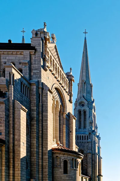 Ciudad Quebec Canadá Septiembre 2022 Basílica Sainte Anne Beaupr Encuentra — Foto de Stock