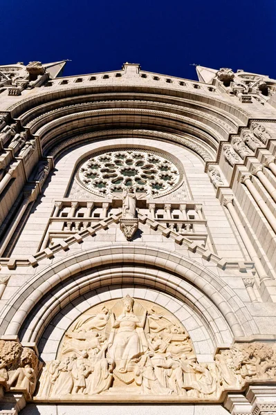 Ciudad Quebec Canadá Septiembre 2022 Basílica Sainte Anne Beaupr Encuentra —  Fotos de Stock