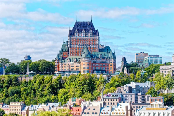 Quebec City Canada 2022 퀘벡시는 카니발 밥티스트 데이로 유명하다 유람선은 — 스톡 사진