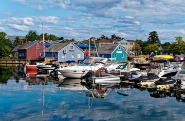 CHARLOTTETown, PRINCE EDWARD ISLAND - 8 Eylül 2022: Charlottetown, Kanada 'nın başkenti Prens Edward Adası' nın ikinci büyük eyaletidir..