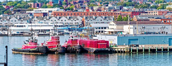 Portlandia Maine Września 2022 Turystyka Jest Ogromną Częścią Gospodarki Portlands — Zdjęcie stockowe