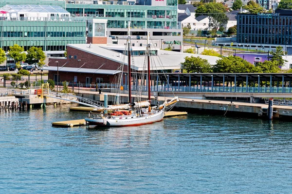 Portland Maine September 2022 Tourism Huge Part Portlands Economy Cruise — Stock Photo, Image