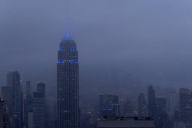 NEW YORK CITY - 11 Eylül 2022: New York, Amerika Birleşik Devletleri 'nin en kalabalık şehridir ve şehre yılda 60 milyondan fazla ziyaretçi gelir.