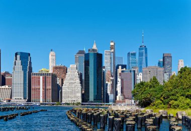 NEW YORK CITY - September 15, 2022: New York City is the most populous city in the United States and with over 60 million visitors to the city per year, the worlds busiest tourist destination