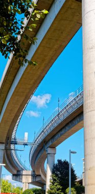 Concrete Elevated Commuter Rail Tracks