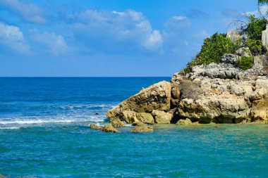 Rocky Coast of Labadee Haiti