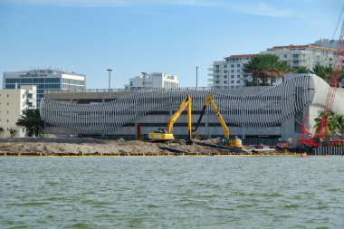 FORT LAUDERDALE, FLORIDA - December 14, 2022: Dade-Broward County is the cultural and economic center of South Florida and is a major leader in boating, tourism, the arts, and the cruising industry.