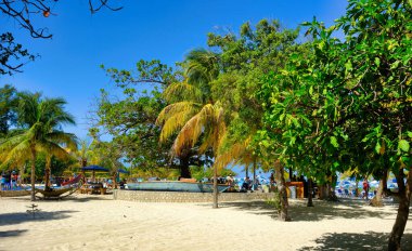 LABADEE, HAITI -January 31, 2023: Labadee is a port located on the northern coast of Haiti. It is a private resort leased to Royal Caribbean for the use of passengers of its three cruise lines.