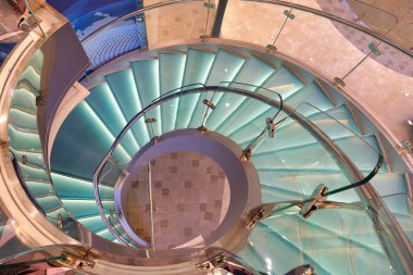 MIAMI, FLORIDA - January 29, 2023: Royal Caribbean operate over 25 ships and owns Celebrity Cruise Lines