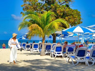 LABADEE, HAITI -January 31, 2023: Labadee is a port located on the northern coast of Haiti. It is a private resort leased to Royal Caribbean for the use of passengers of its three cruise lines.