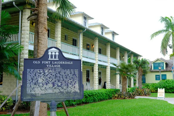 Fort Lauderdale Florida December 2022 Dade Broward County Cultural Economic — Foto de Stock