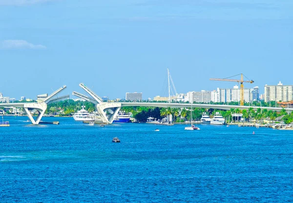 Fort Lauderdale Florida December 2022 Dade Broward County Cultural Economic — Stock Photo, Image