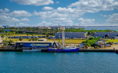Cape Canaveral, Florida - January 29, 2023: Cape Canaveral is home to Port Canaveral, one of the busiest cruise ports in the world, and is part of a region known as the Space Coast.