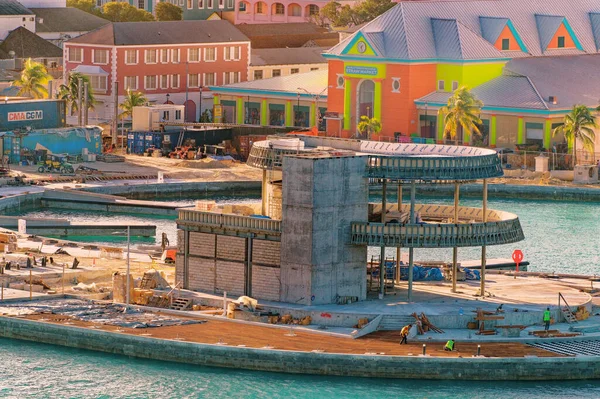 Bahamas Nassau 2023 제도에서 도리안 185 Mph 머물러 있었지만 산업은 — 스톡 사진