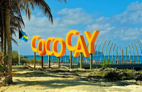 2023年2月10日 可可礁 Cococay 是巴哈马群岛的一个集合体 由皇家加勒比集团 Royal Caribbean Group 专门用于旅游 — 图库照片