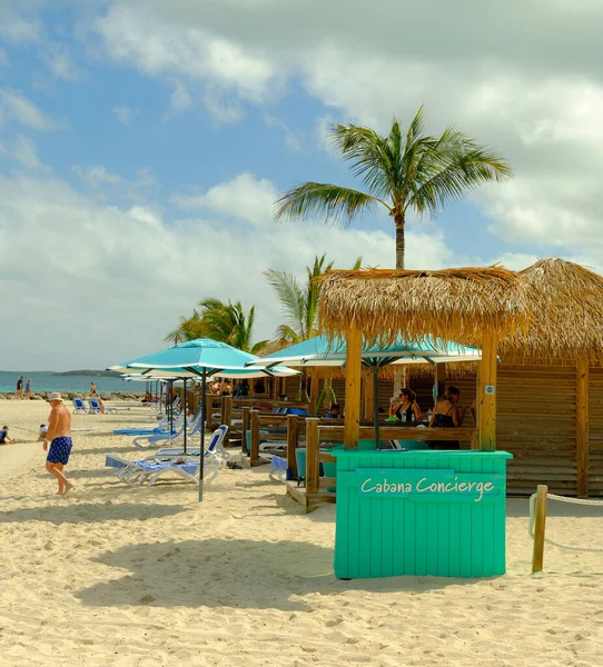Cococay Bahamas Febrero 2023 Cococay Una Las Islas Berry Una — Foto de Stock
