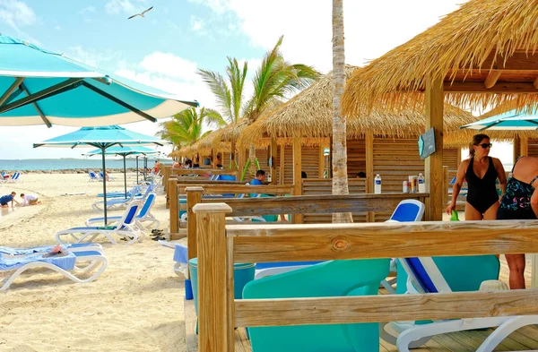 Cococay Bahamas Лютого 2023 Кокої Одним Беррі Островів Колекція Багамських — стокове фото