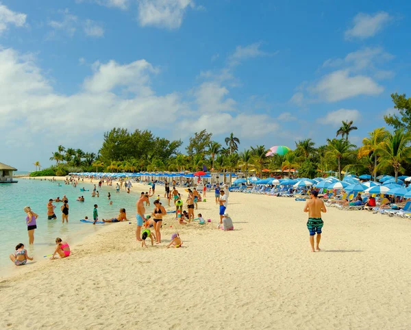 Cococay Bahamas Février 2023 Cococay Est Une Des Îles Berry — Photo
