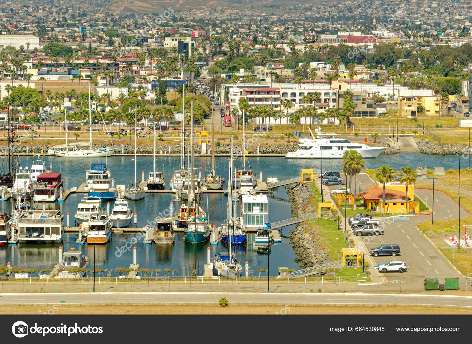 Ensenada Mexico April 2023 Ensenada Coastal City Baja Mexico