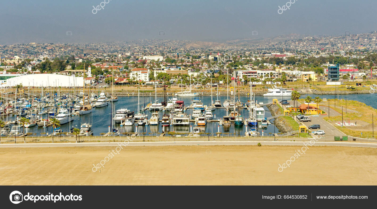 Ensenada Mexico April 2023 Ensenada Coastal City Baja Mexico