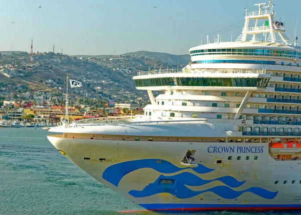 Ensenada Mexico 2023年4月28日 公主游轮 Princess Cruises 是一家游轮公司 由嘉年华公司 Carnival Corporation — 图库照片