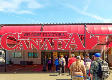 VICTORIA, BRITISH COLUMBIA - 2 Mayıs 2023 - Victoria, Kanada 'nın British Columbia eyaletinin başkentidir..