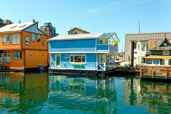 Victoria Britiska Kolumbien Maj 2023 Fiskare Wharf Unik Destination Med — Stockfoto