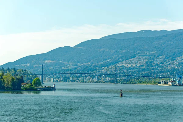 Vancouver Columbia British Maio 2023 Vancouver Movimentado Porto Marítimo Costa — Fotografia de Stock