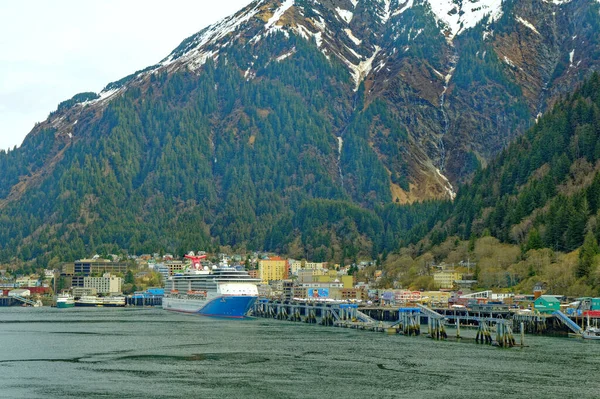 Juneau Alaska Maja 2023 Miasto Juneau Jest Stolicą Alaski Ludność — Zdjęcie stockowe