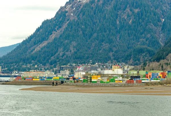Juneau Alaska Maj 2023 Juneau Stad Huvudstad Alaska Juneaus Befolkningen — Stockfoto