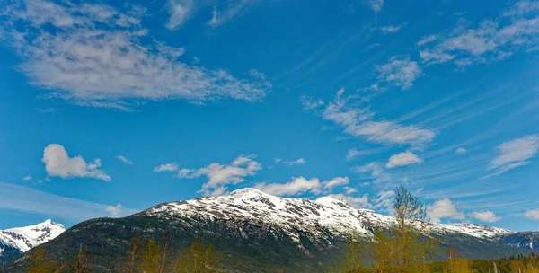 Snow Capped Mountains near Skagway, Alaska