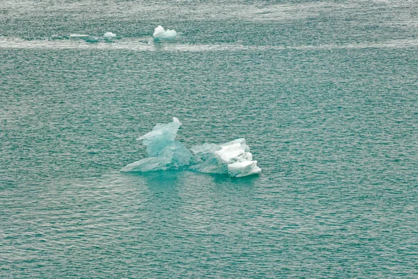 Заморожена Краса Льодовика Хаббард Алясці — стокове фото