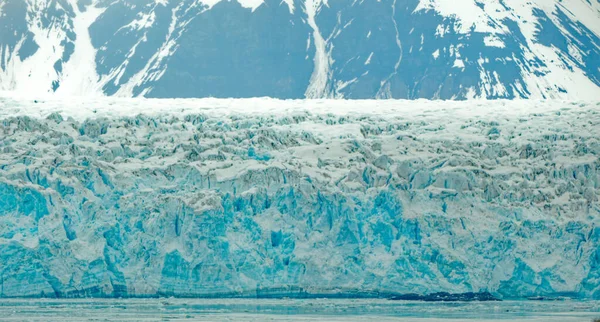 Belleza Congelada Del Glaciar Hubbard Alaska — Foto de Stock