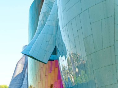 SEATTLE, WASHINGTON - 12 Mayıs 2023: teknolojiye ek olarak, Seattle gelişen bir turizm endüstrisine sahiptir. 90 'ların ortalarından bu yana, Seattle seyahat sektöründe önemli bir büyüme yaşadı..