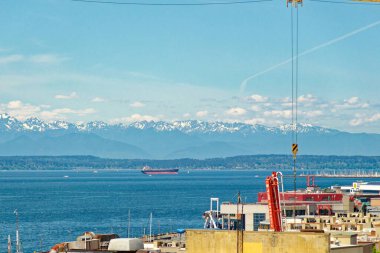 SEATTLE, WASHINGTON - 12 Mayıs 2023: teknolojiye ek olarak, Seattle gelişen bir turizm endüstrisine sahiptir. 90 'ların ortalarından bu yana, Seattle seyahat sektöründe önemli bir büyüme yaşadı..