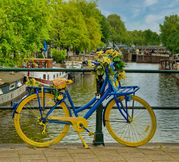 Amsterdam Niederlande August 2023 Amsterdam Ist Die Niederländische Hauptstadt Die — Stockfoto